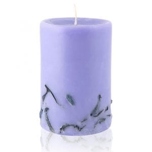 aromatni-sveshti-za-aromaterapia-lavandula Ароматни свещи за ароматерапия с етерично масло от Лавандула