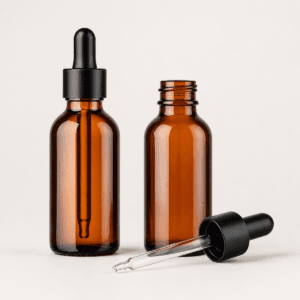 stykleni-butilki-50ml-zaglvna Тъмни стъклени бутилки с пипета 50 мл. – 2 броя заглавна